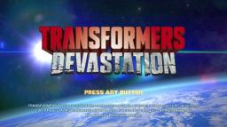 Transformers: Devastation Title Screen